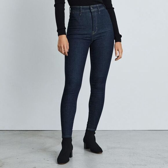 Everlane The Way-High Clean Front Skinny Jean - Picture 1 of 8